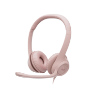 Casti Logitech USB H390, Rose Casti Logitech USB H390, Rose