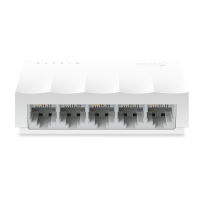 TP-LINK LS1005 5-port Desktop Switch, 5 10/100M RJ45 ports, Plastic case, LiteWave, Green Technology