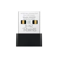 USB 2.0 / Wi-Fi 5 Adapter / MERCUSYS MA20N / Dual Band AC650
