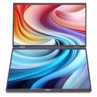 15.6” Monitor Dual Portabil ACER PM161QB / 2xFHD/ 4ms / Black