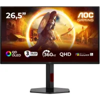 26.5” Monitor Gaming AOC Q27G4SDR/ QHD/ QD OLED/ 360Hz 26.5” Monitor Gaming AOC Q27G4SDR/ QHD/ QD OLED/ 360Hz