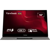 15.6” Monitor Touch Portabil VIEWSONIC TD1655 / 6.5ms / Black 15.6” Monitor Touch Portabil VIEWSONIC TD1655 / 6.5ms / Black