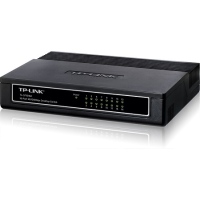 TP-LINK TL-SF1016D 16-port Desktop Switch, 16 10/100M RJ45 ports, Plastic case
