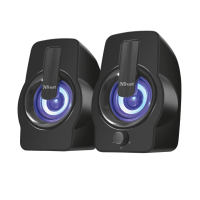 Boxe 2.0 Trust Gemi RGB Black / 12W / 3,5 AUX / USB power
