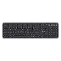 Tastatura wireless Multi-device Trust Vaiya Black Tastatura wireless Multi-device Trust Vaiya Black