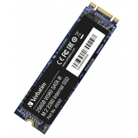 M.2 SATA SSD 256GB Verbatim Vi560 S3, SATA 6Gb/s, M.2 Type 2280 form factor, Sequential Reads: 560 MB/s, Sequential Writes: 460 MB/s, Max Random 4k: Read: 102,000 IOPS / Write: 80,000 IOPS, Phison Controller, 3D NAND TLC