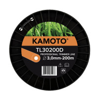Леска Kamoto TL30200D, круглая, 3.0мм x 200м Леска Kamoto TL30200D, круглая, 3.0мм x 200м