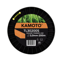 Леска Kamoto TL30200S, крученный квадрат, 3.0мм x 200м Леска Kamoto TL30200S, крученный квадрат, 3.0мм x 200м