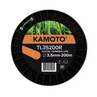 Леска Kamoto TL35200R, круглая, 3.5мм x 200м Леска Kamoto TL35200R, круглая, 3.5мм x 200м