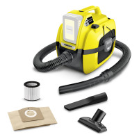 Многофункциональные пылесосы с аккумулятором - Karcher WD 1 Compact Battery - Li-Ion / 230 Вт / 7 л / 18 В / 2.5-5 Ач / 10-20 мин - 1.198-300.0 Многофункциональные пылесосы с аккумулятором - Karcher WD 1 Compact Battery - Li-Ion / 230 Вт / 7 л / 18 В / 2.5-5 Ач / 10-20 мин - 1.198-300.0