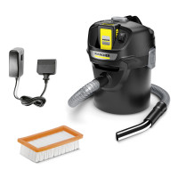 Пылесосы для сбора золы - Комплект аккумуляторов Karcher AD 2 - Li-Ion / 230 Вт / 18 В / 2.5-5 Ач / 14 л / 13-25 мин - 1.348-301.0 Пылесосы для сбора золы - Комплект аккумуляторов Karcher AD 2 - Li-Ion / 230 Вт / 18 В / 2.5-5 Ач / 14 л / 13-25 мин - 1.348-301.0