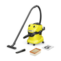 Многофункциональные пылесосы Karcher WD 4 V-20/5/22 - 1000 Вт / 20 л / 220-240 В - 1.628-209.0 Многофункциональные пылесосы Karcher WD 4 V-20/5/22 - 1000 Вт / 20 л / 220-240 В - 1.628-209.0