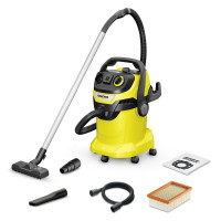 Многофункциональные пылесосы Karcher WD 6 P V-25/8/22/T - 1300 Вт / 25 л / 220-240 В - 1.628-313.0 Многофункциональные пылесосы Karcher WD 6 P V-25/8/22/T - 1300 Вт / 25 л / 220-240 В - 1.628-313.0