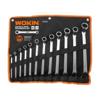 Set de 12 chei inelare duble Cr-V WOKIN 6-32 mm (Industrial) Set de 12 chei inelare duble Cr-V WOKIN 6-32 mm (Industrial)