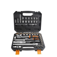 Set de 45 de chei tubulare WOKIN de 1/4 & 1/2 Cr-V (Industrial) Set de 45 de chei tubulare WOKIN de 1/4 & 1/2 Cr-V (Industrial)