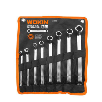 Set de 8 chei inelare duble Cr-V WOKIN Set de 8 chei inelare duble Cr-V WOKIN