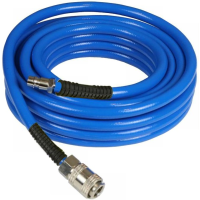 Furtun de aer spiralat TechnoWorker 20m (Cuplaj rapid)
