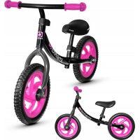 Bicicleta fara pedale: pentru copii JUMI Sport (roz/negru) Bicicleta fara pedale: pentru copii JUMI Sport (roz/negru)