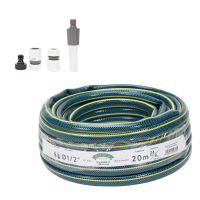 Furtun BLUEBOS PLUS 1/2 inch 20m cu set de duze Furtun BLUEBOS PLUS 1/2 inch 20m cu set de duze