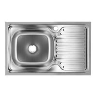 Chiuveta blat: inox FREDDO Q32 SN7002D Chiuveta blat: inox FREDDO Q32 SN7002D