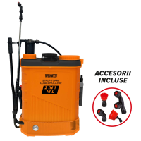 Stropitoare cu acumulator / manuala TechnoWorker 2 in1, 16L Stropitoare cu acumulator / manuala TechnoWorker 2 in1, 16L