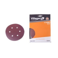 Hartie abraziva cu gauri Villager 150mm P180 5in1