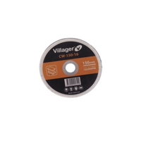Disc de taiere inox/otel Villager 150 x 1.0 mm