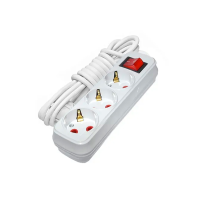Prelungitor cu 3 locuri cu impamantare + intr. 3m 3*1,0mm