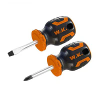 Набор из 2 коротких отверток WOKIN 6,5X1,2*38 мм/PH2X38 мм Набор из 2 коротких отверток WOKIN 6,5X1,2*38 мм/PH2X38 мм