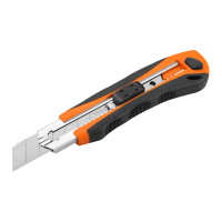 Cutit / Cutter WOKIN cu lama cu clic 25*140 mm plastic (Industrial)