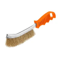 Perie de sarma cu maner din plastic WOKIN 250 mm