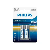 Батарея Philips LR6, 1.5V, AAx2Buc/ ultra alcaline Батарея Philips LR6, 1.5V, AAx2Buc/ ultra alcaline