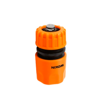 Mufa de furtun 1/2 cu opritor apa WOKIN Mufa de furtun 1/2 cu opritor apa WOKIN