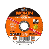 Disc taiere metal Wokin 180x1.6x22.2 mm Disc taiere metal Wokin 180x1.6x22.2 mm