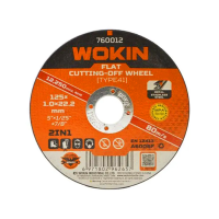 Disc taiere metal WOKIN 125x1.2x22 mm Disc taiere metal WOKIN 125x1.2x22 mm