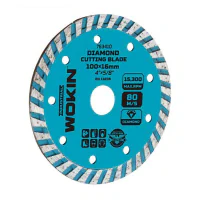 Disc diamantat turbo WOKIN 125x22.2 mm (Industrial) Disc diamantat turbo WOKIN 125x22.2 mm (Industrial)