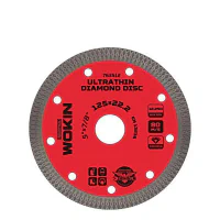 Disc diamantat de taiere continuu WOKIN 125x22.2x1.4 mm ultra subtire (Industrial) Disc diamantat de taiere continuu WOKIN 125x22.2x1.4 mm ultra subtire (Industrial)