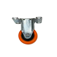 Roata fixa Technoworker portocalie 2.5 inch (64mm) As8005