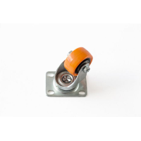 Roata pivotanta Micul Fermier PORTOCALIE 38 mm