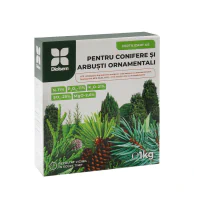 Fertilizant granulat pt conifere si arbusti ornamentali 1kg Fertilizant granulat pt conifere si arbusti ornamentali 1kg