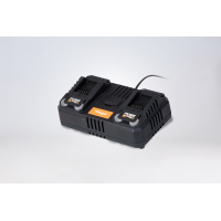 Incarcator dublu baterii FUSE 18V 2x4.5A Incarcator dublu baterii FUSE 18V 2x4.5A