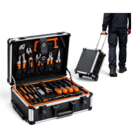 Set de 185 instrumente in valiza cu roti MTOOLS MT-0006