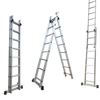 Лестница раздвижная комбинированная TechnoWorker 2x8