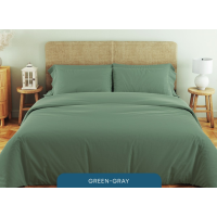 Комплект постельного белья Relaxe Home Soft Dreams 200 x 220 см Green-Gray