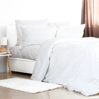 Set de lenjerie pentru pat TEP Grace Jacquard 200 x 220 cm Optical White