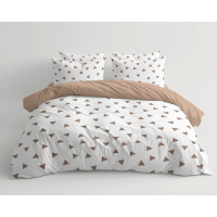 Комплект постельного белья Relaxe Home Soft Dreams 200 x 220 см Triang Latte