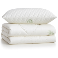 Set Plapuma + 1 pernă Welpy Aloe Vera 145 x 210 cm