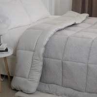 Plapuma TEP Teddy 200 x 210 cm Light Grey