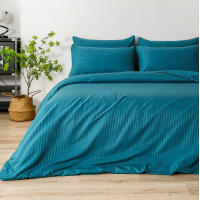 Комплект постельного белья Relaxe Home Stripe Dreams 200 x 220 см Изумруд