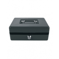 Cutie pentru bani  200x150x75mm  negru Forpus